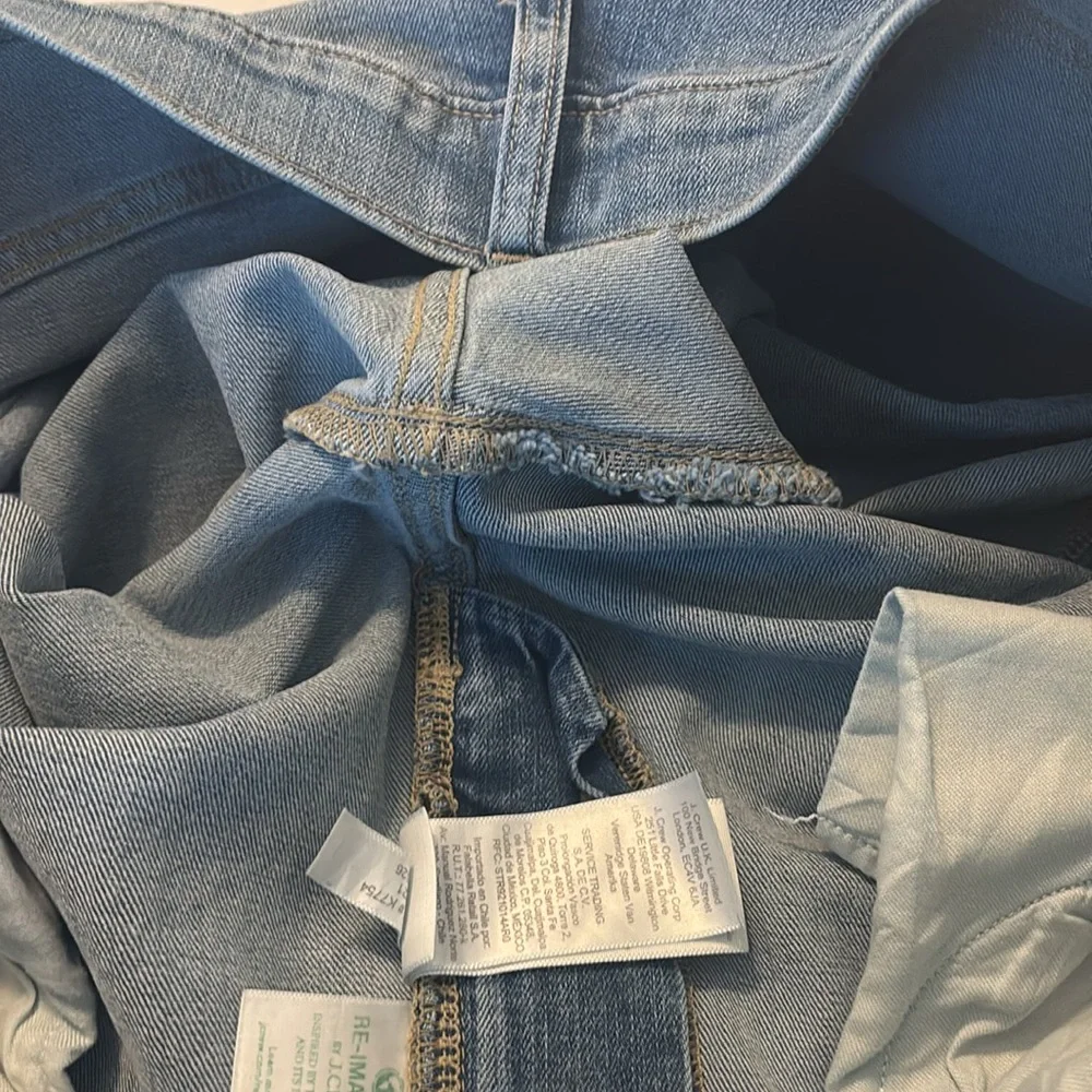 J Crew Flex straight blue jeans SZ 32 X30 light wash stretchy casual wear comfy - Picture 7 of 15